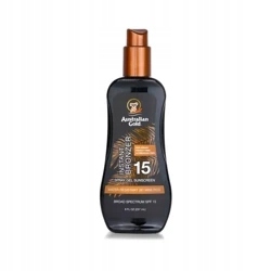 Australian Gold Gel ve spreji s bronzerem SPF15, na opalování 237ml