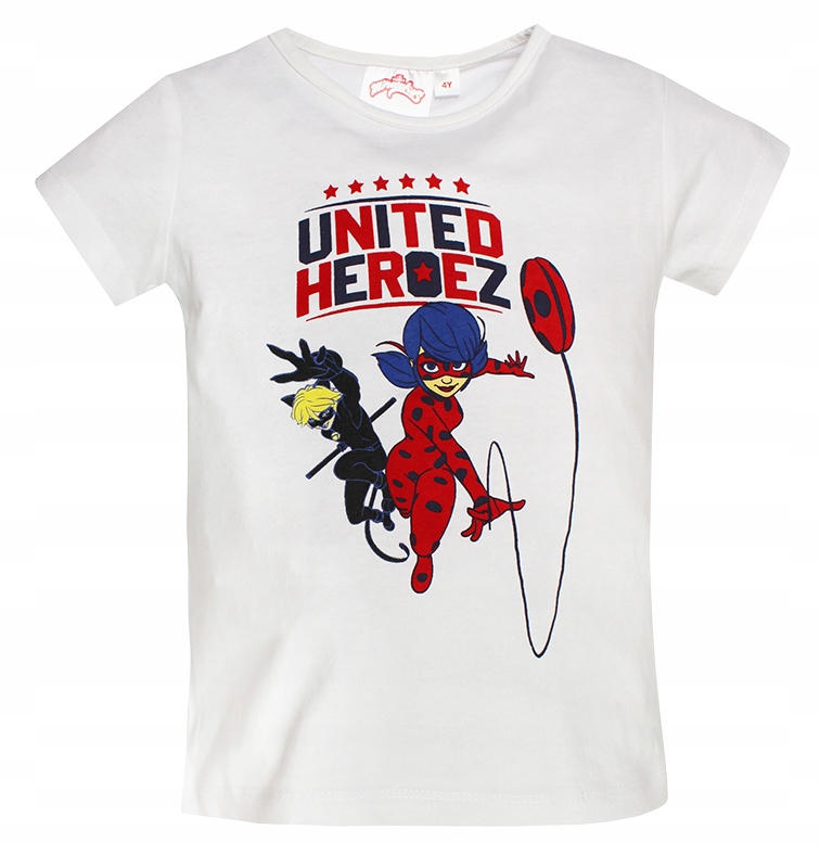

Miraculum Biedronka Bluzka Dziewczęca Tshirt 128