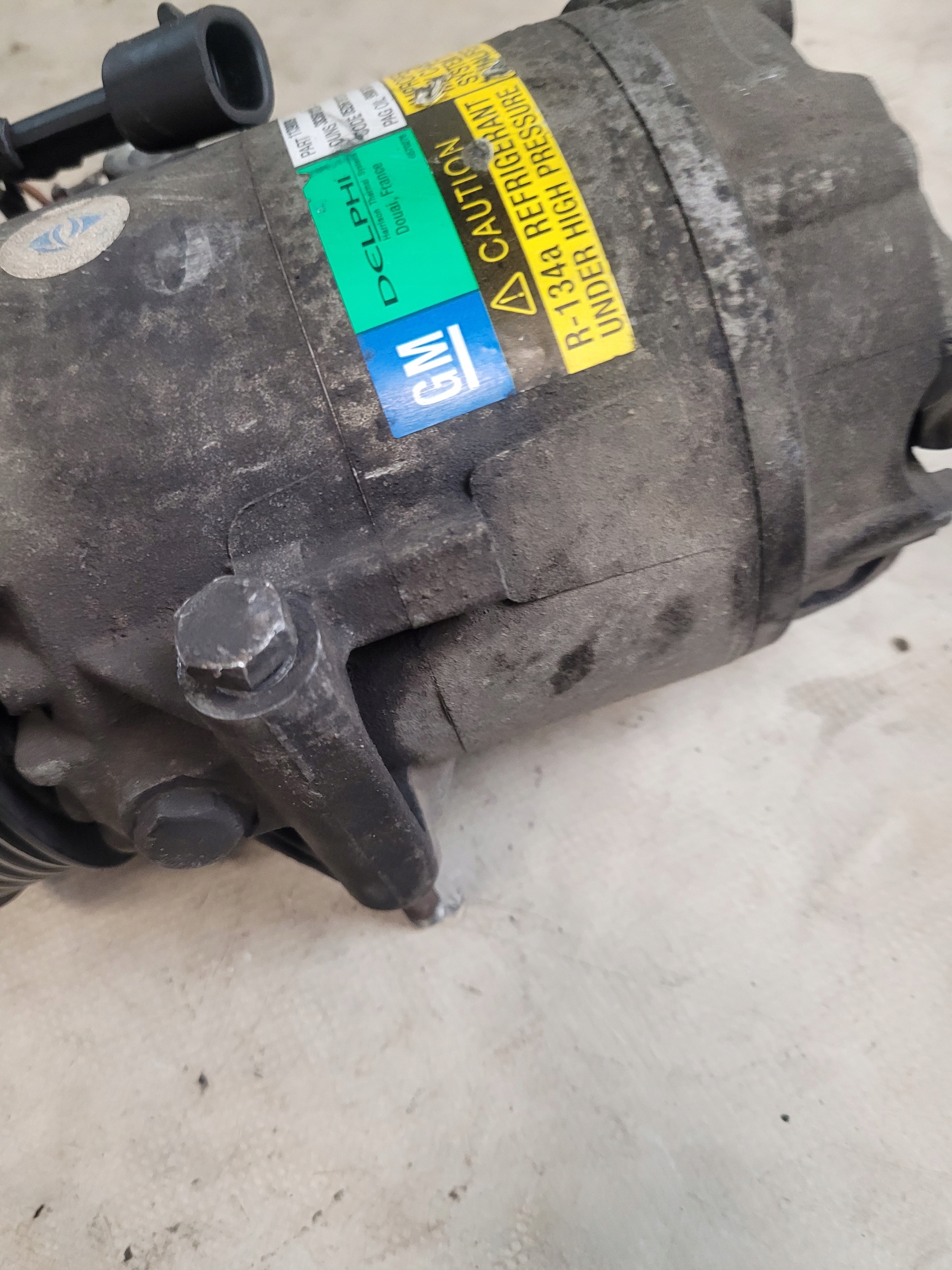 compressor compressor; of the air conditioning 6560524 CITROEN JUMPY and 2.0B