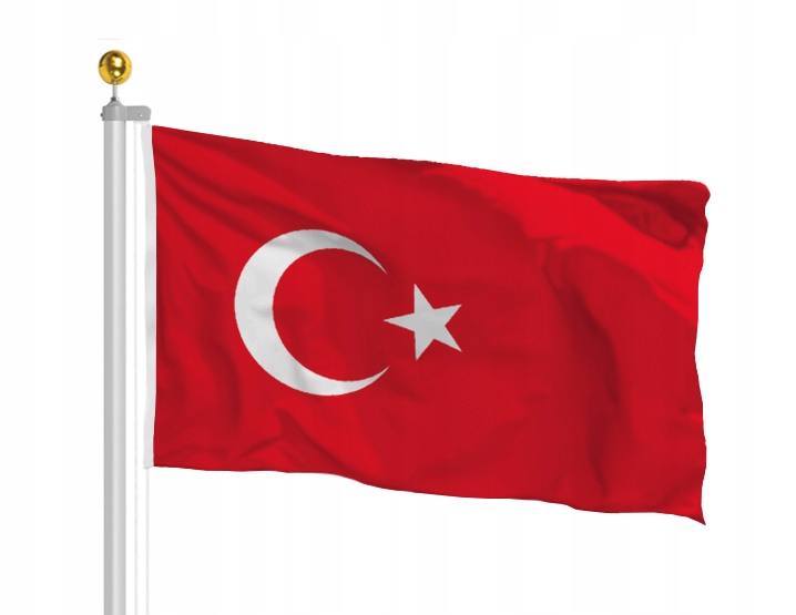 Flaga Turcja 150x90 cm Flagi Turcji Turecka Turkey