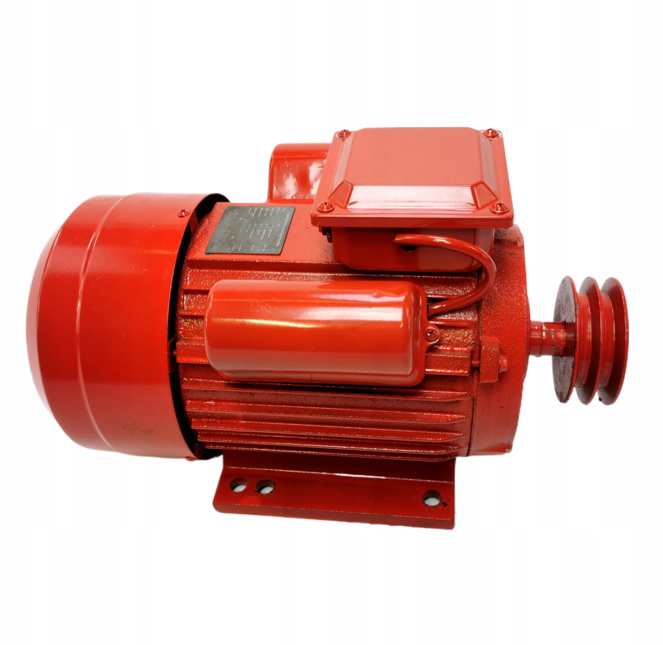 Silnik Elektryczny Jednofazowy 5kW 2900obr 1-FAZOWY 230V Koło 100% Miedź