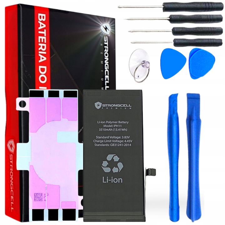 Bateria do Apple iPhone 11 Strongcell 3510 mAh