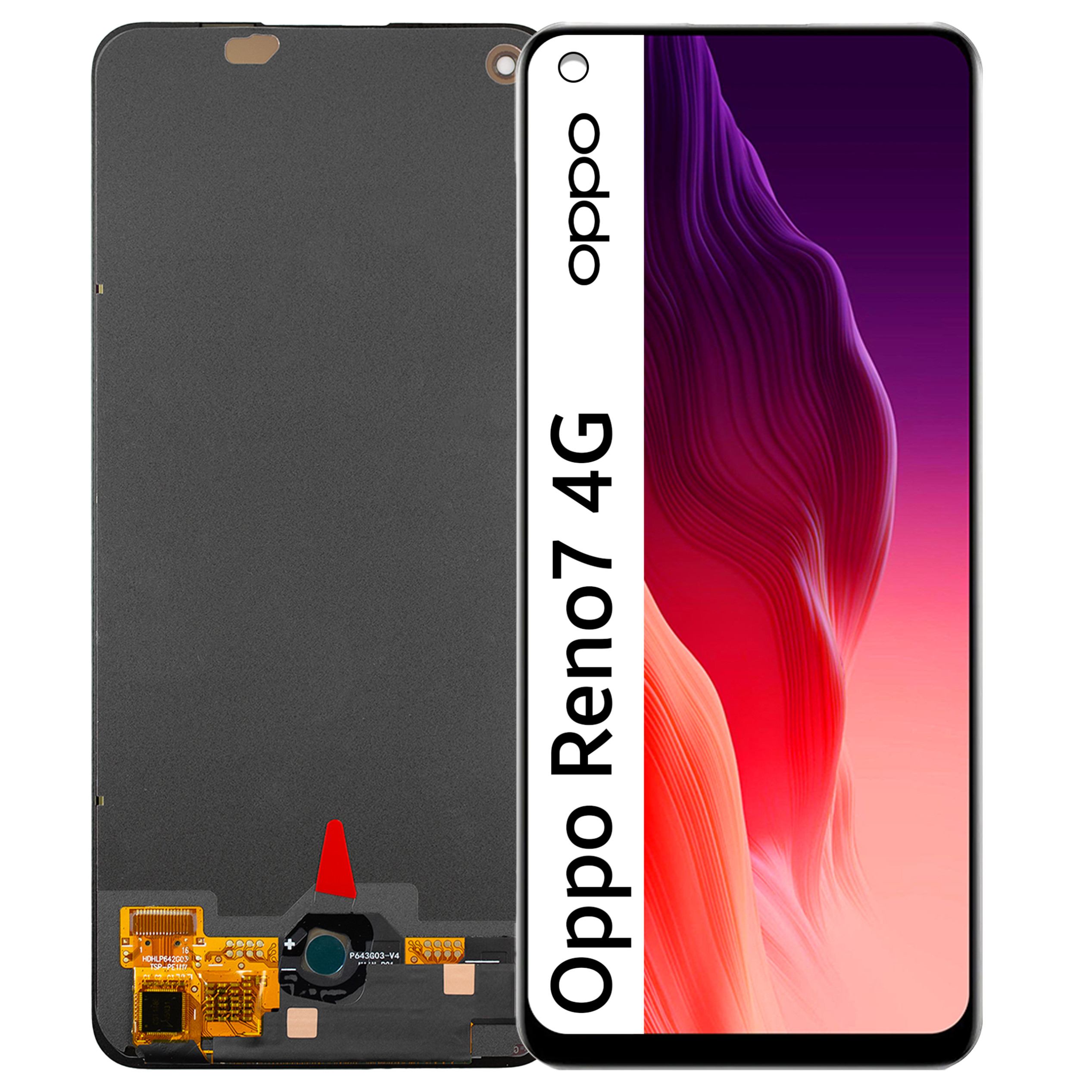 Oled pre Oppo Reno7 4G LCD displej Digitizer Dotyk