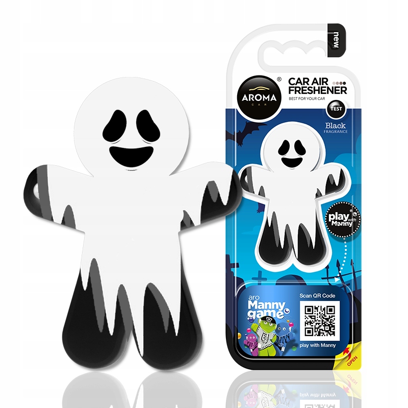 Zapach samochodowy Aroma Car Manny Halloween Duch