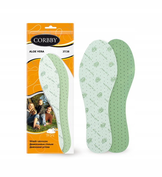 

Aloe Vera Wkładki Odświeżające Przeciwpotowe Buty