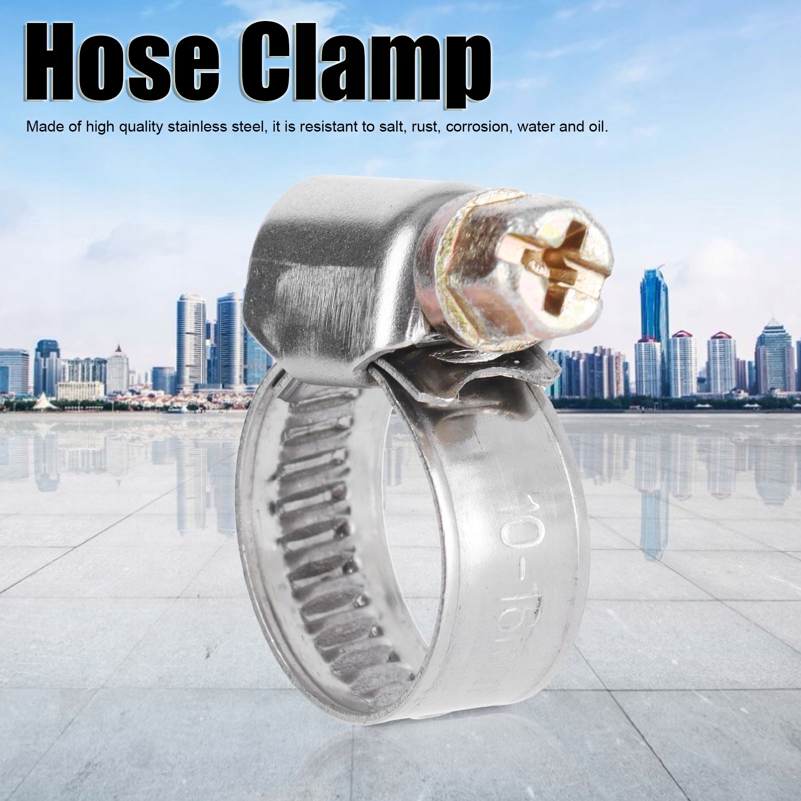 20 szt. Zacisk węża ze stali nierdzewnej, odporny EAN (GTIN) 6975228452488