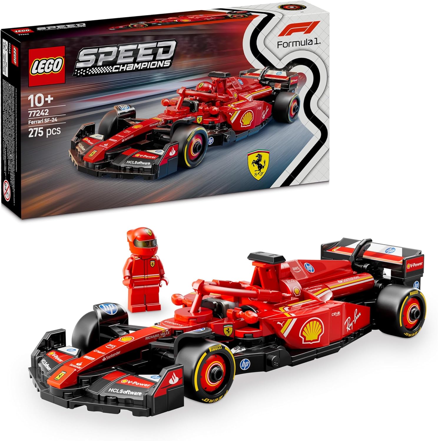 Lego Speed Champions Bolid F1 Ferrari SF-24, Model Pojazdu