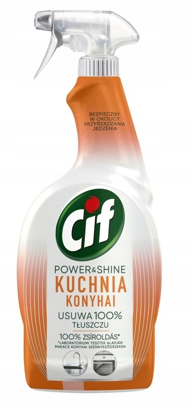 

Cif Power Shine Spray przeciw tłuszczowi 750 ml