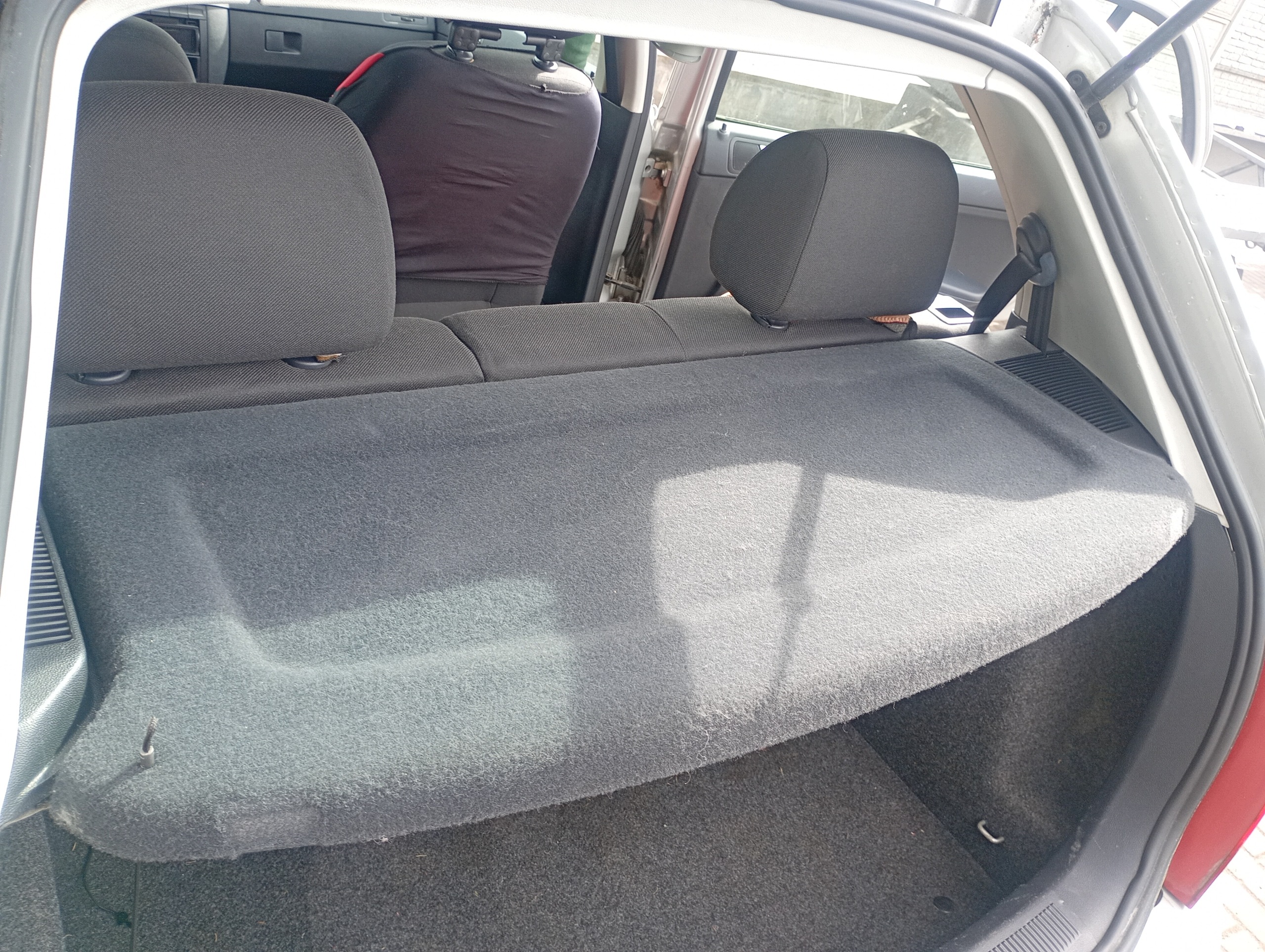 plato boot rear rear part Skoda Fabia and 1 99-07