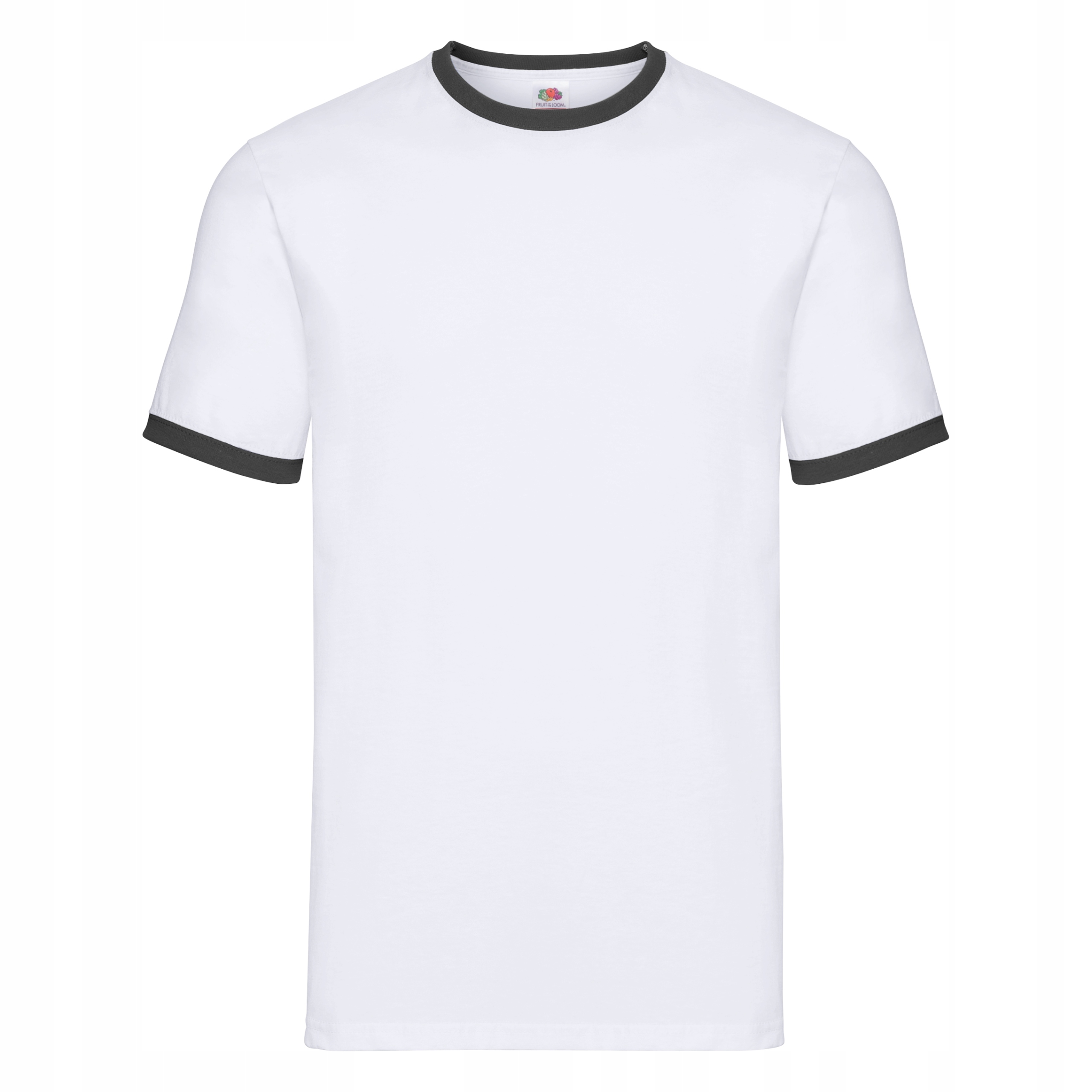 

Koszulka męska Ringer Fruit Loom Biały/Czarny XXL