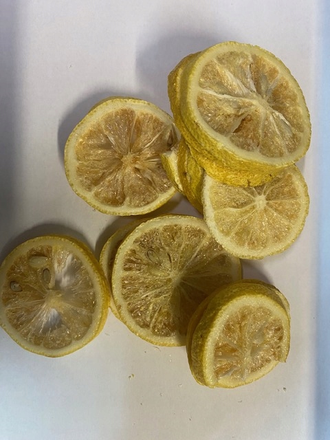 Levně citron lyofilizovaný, plátky 1 kg