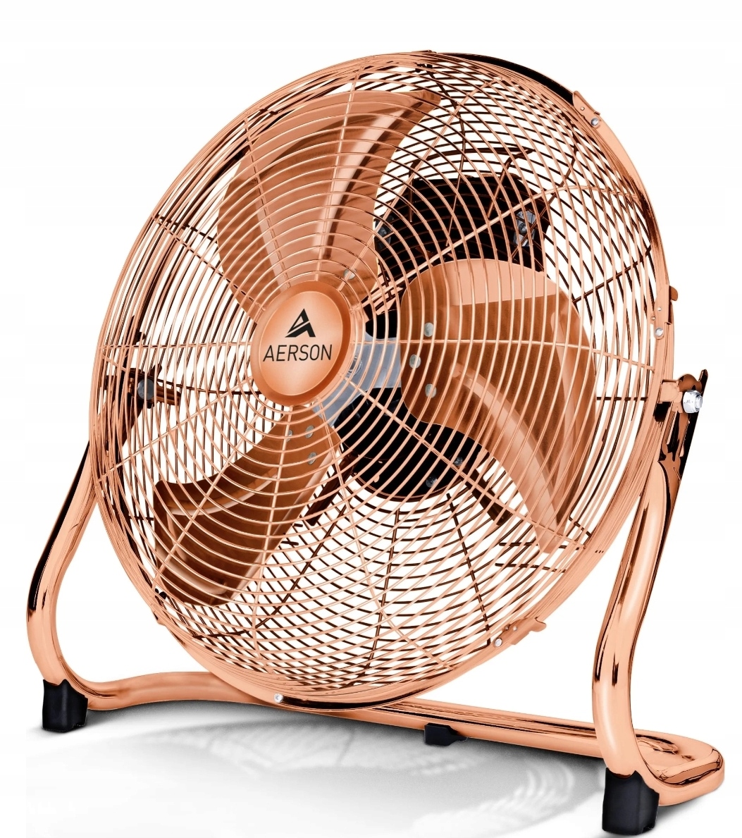 Podlahový Ventilátor Aerson 40 cm, medená farba, 75 W