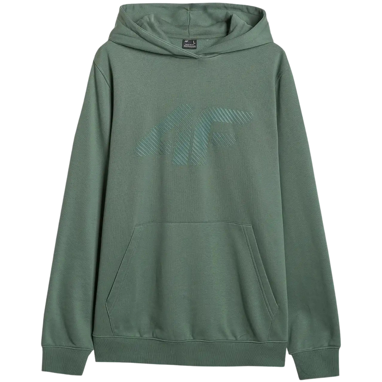 Pánská Mikina Hoodie 4F Sportovní tepláková s kapucí Bavlněná vel S