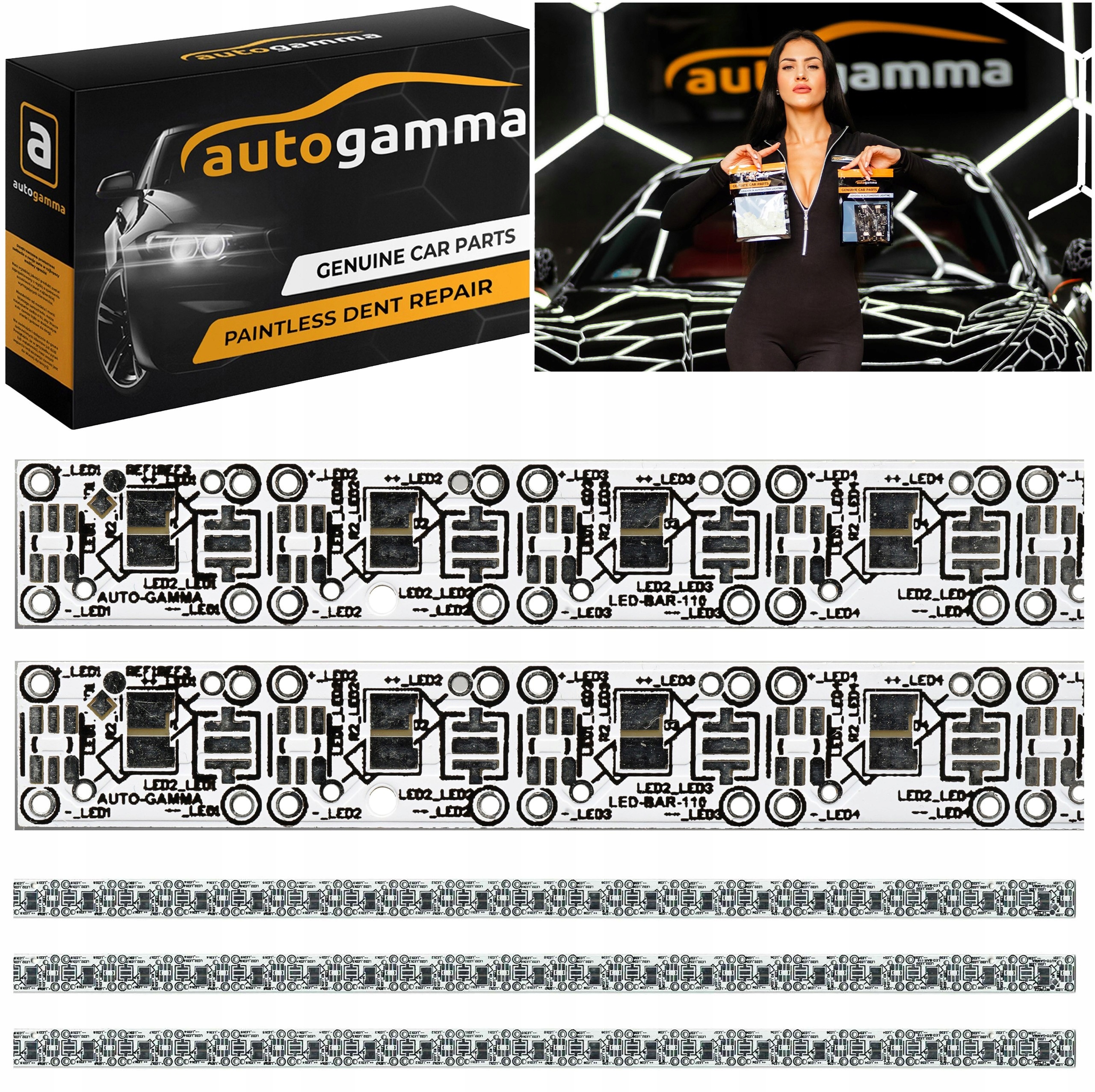 Накладка PCB LED Падіння до montazu діоди LED SMD Plcc6