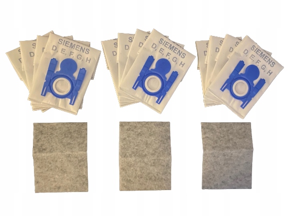 WORKI DO ODKURZACZA BOSCH VBBSGL40S 12SZT