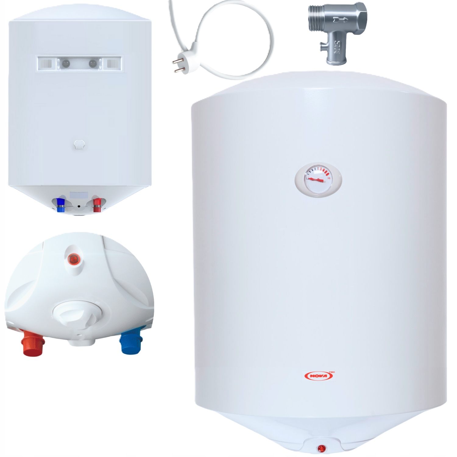 Bojler Elektryczny Standard Plus Podgrzewacz Wody 80L 2kW Energooszczędny!