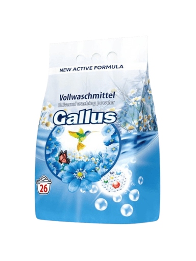 Levně 3X Gallus Univerzální prášek na praní 1,7 kg (26 praní)
