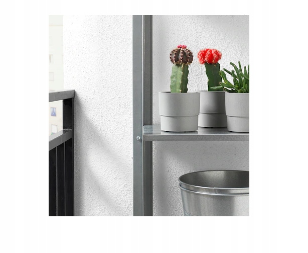 IKEA osłonka doniczki NYPON śr. 9 cm szara Marka Ikea