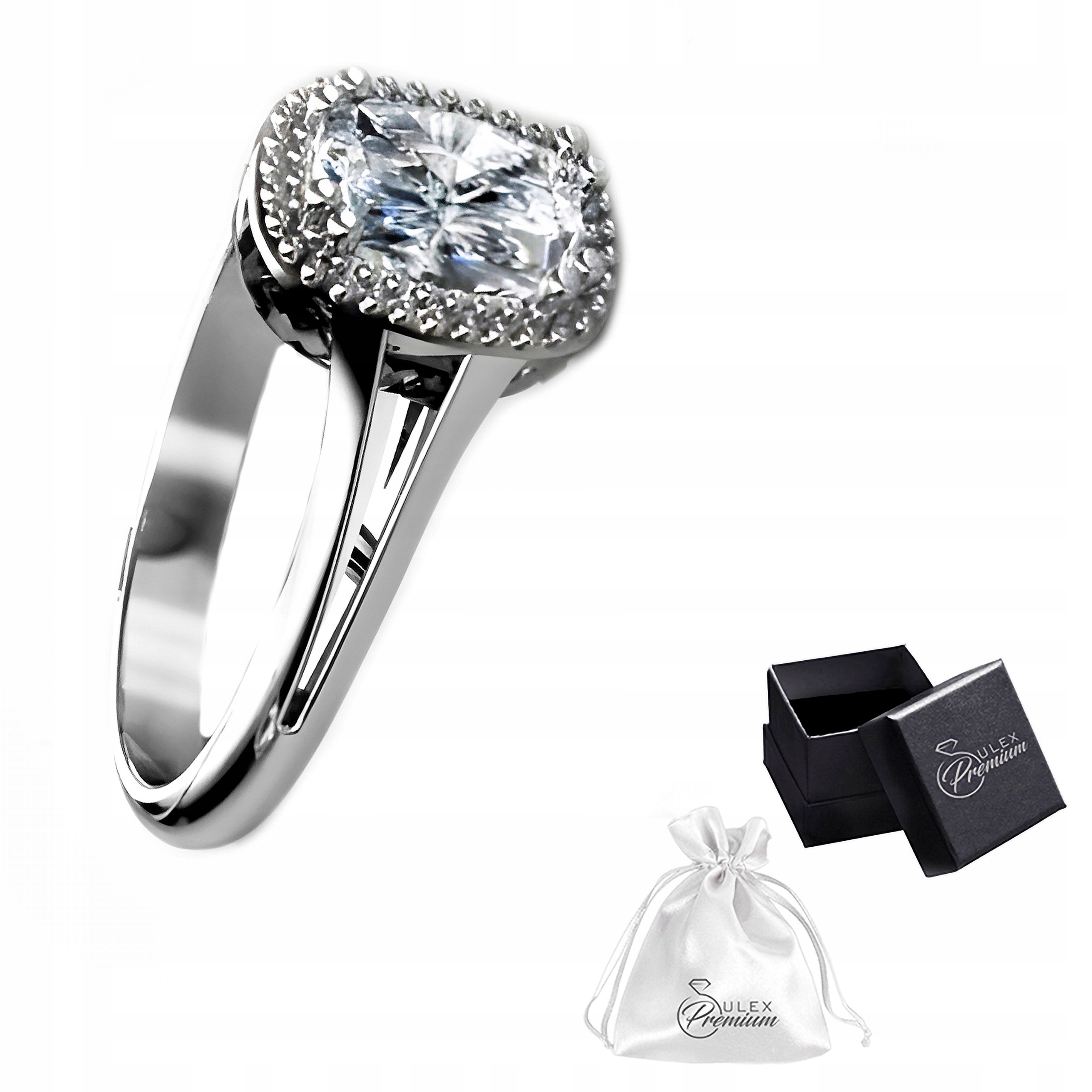 Prstýnek ryzost 925 Elegantní Prstýnek se zirkonií Dárek|vel. 17