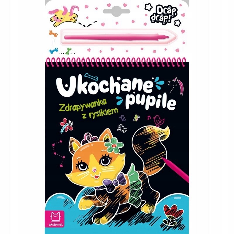 

Ukochane pupile Zdrapywanka z rysikiem Wydrapywank