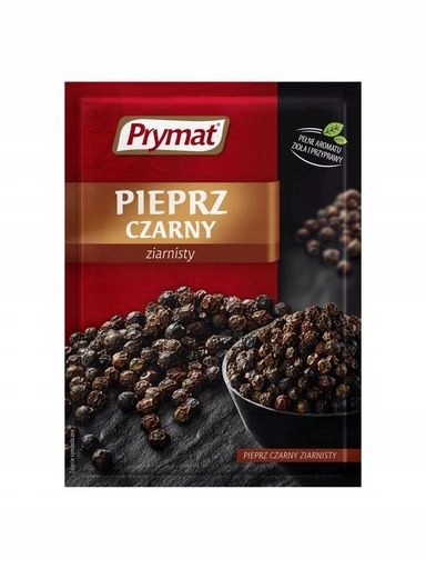 17 x Prymat Pepř černý zrnitý 20 g