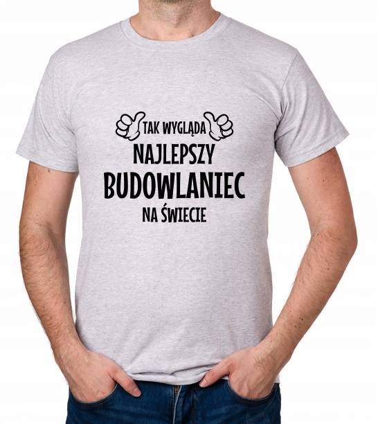 

koszulka Najlepszy Budowlaniec prezent