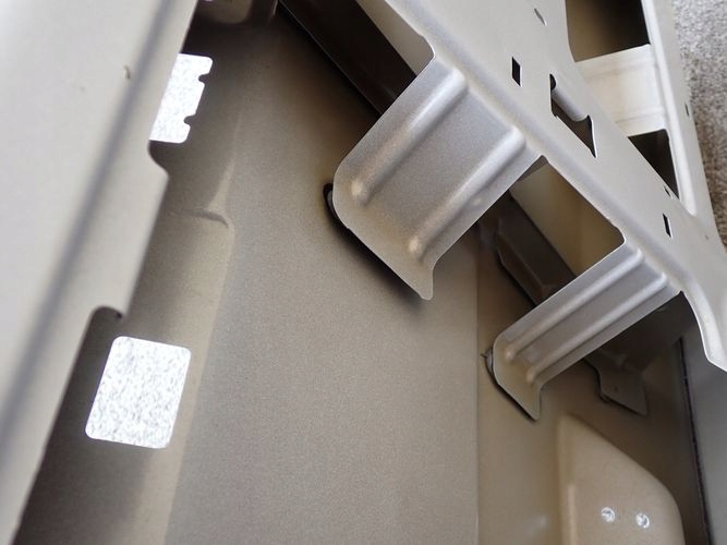 OPEL ZAFIRA C PROACE III boot doors rear part below szybe uchylna