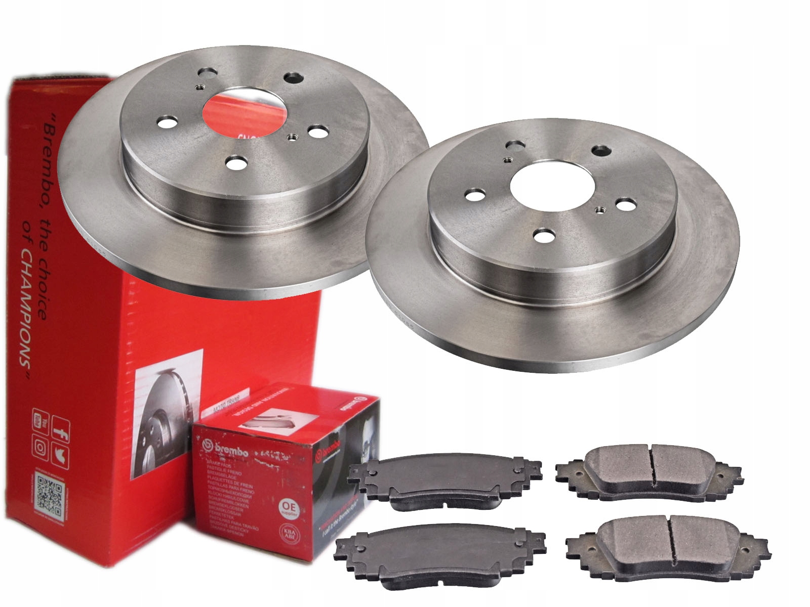 ДИСКИ BREMBO ЗАДНІ TOYOTA CAMRY VII C-HR І