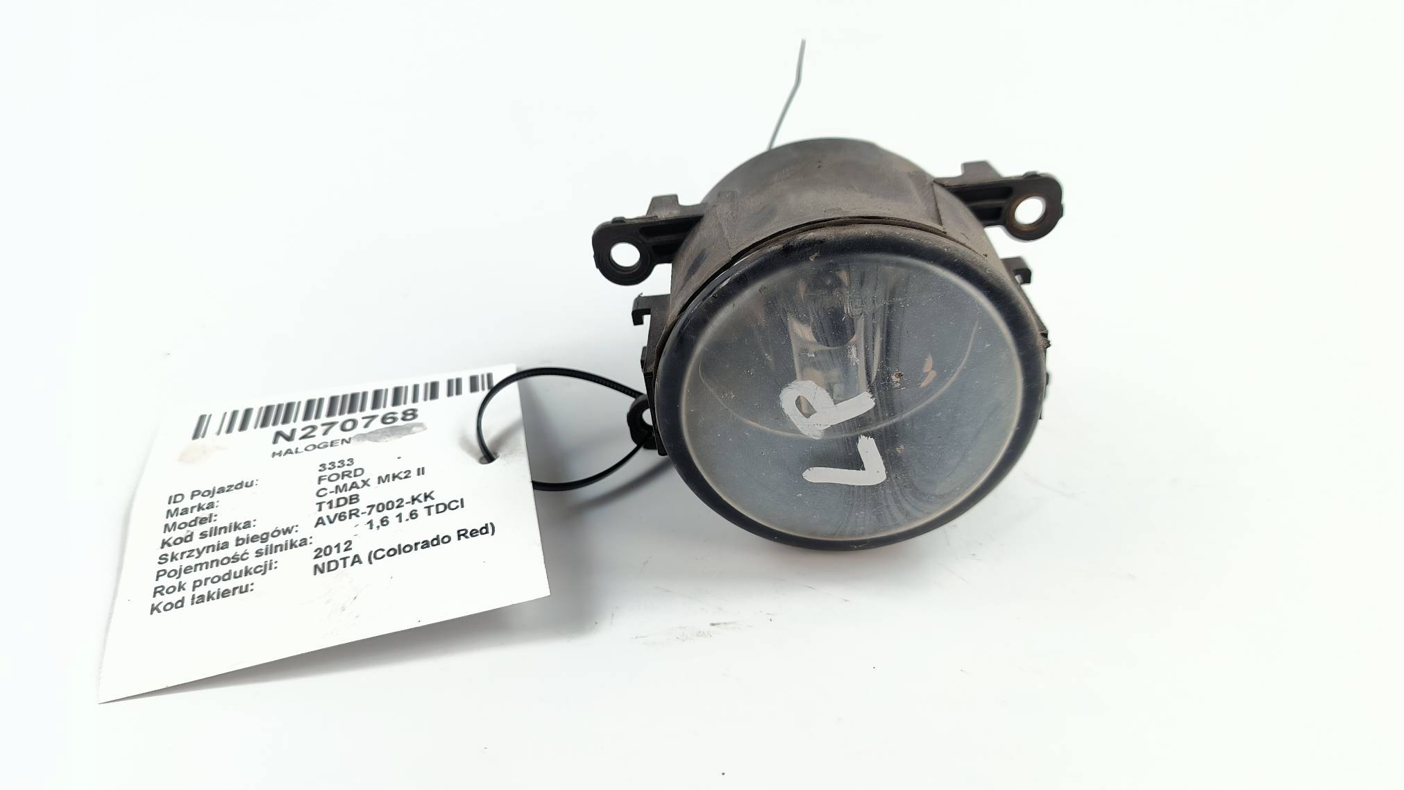 Nebelscheinwerfer links 2N11-15201-AB FORD C-MAX MK2 II