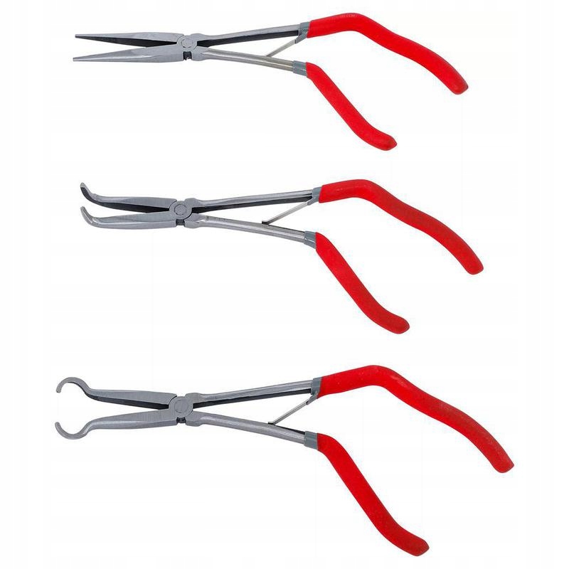 Sada dlouhých telefonních kleští s pistolovým držákem 275 mm 3ks