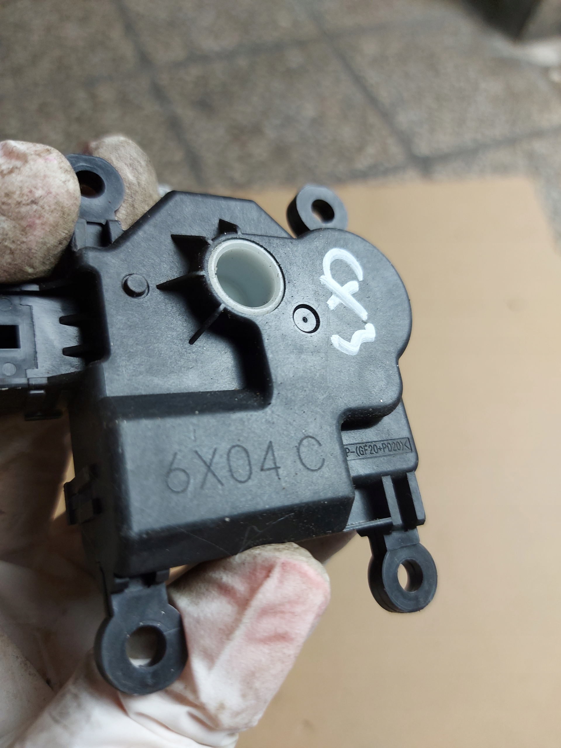 aircon recirculation flap motor MAZDA CX-3 CX3 6923A
