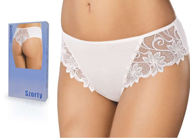 

Szorty damskie Gabidar 134 Bawełna , Białe , S