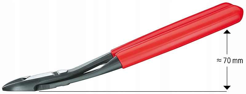 boční ohýbací nůž se zvýšeným převodem Knipex [74 21 200]