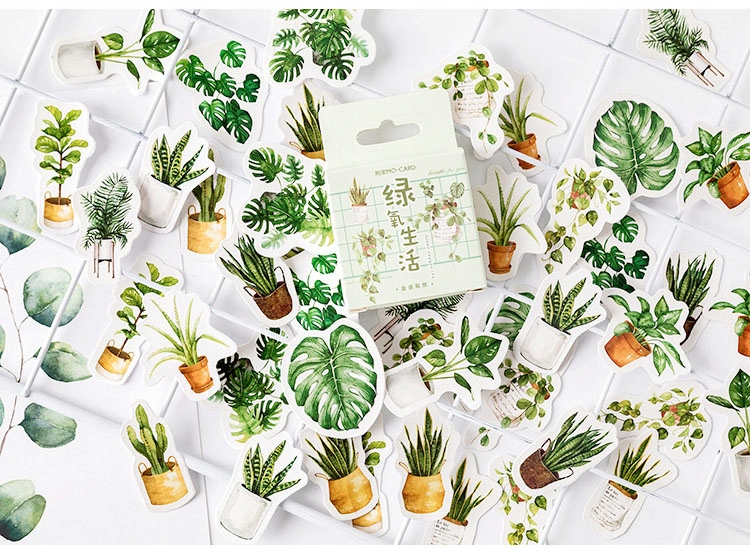 

Naklejki Do Dziennika Planera Scrapbooking Kwiaty