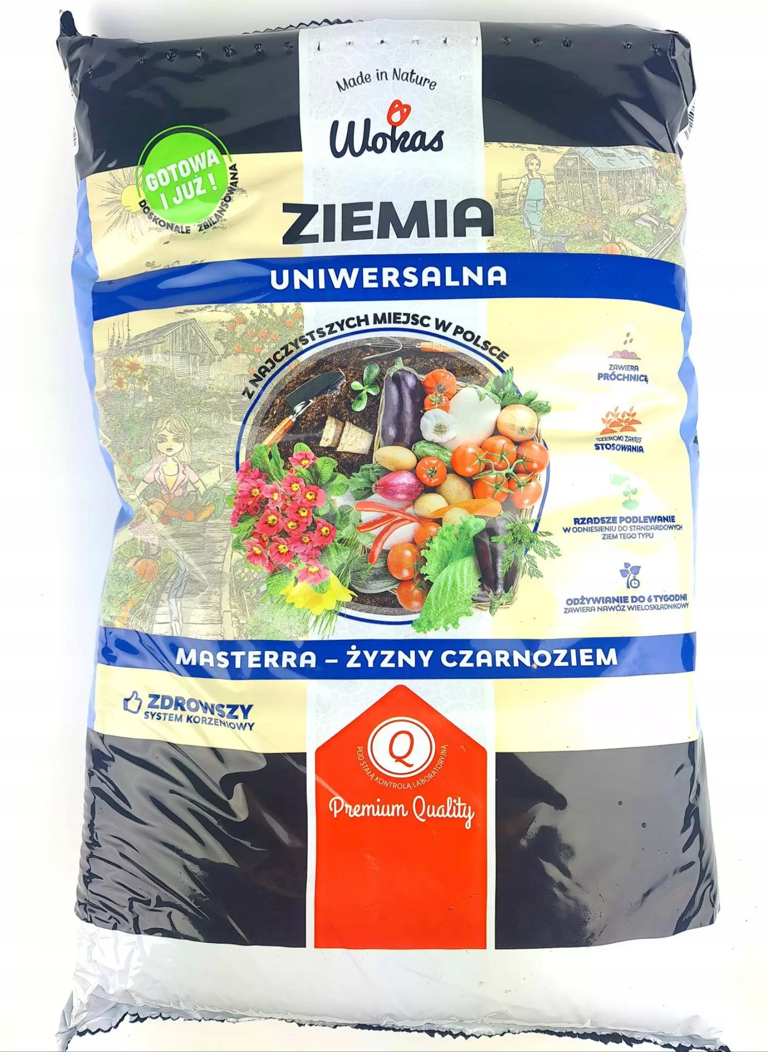 

Ziemia do kwiatów Domowych z Nawozem czarnoziem 5L