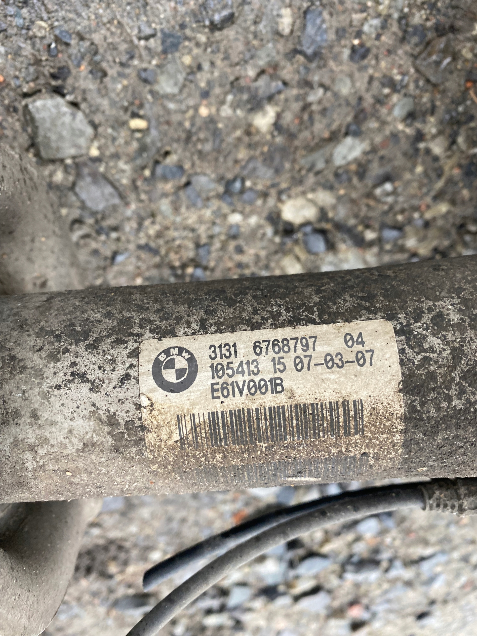 BMW E60 E61 LIFT McPherson left front swing
