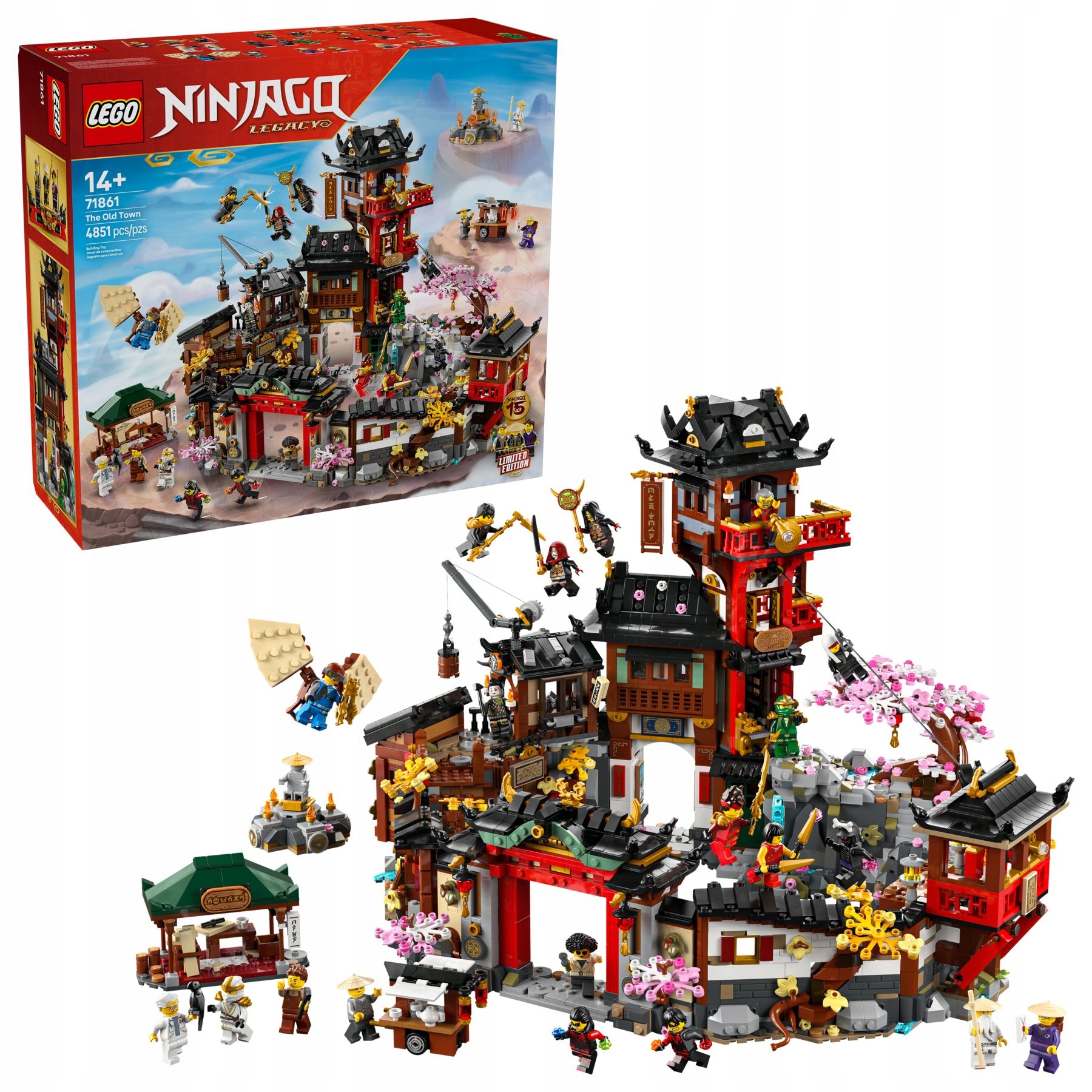 Lego Ninjago 71861 The Old Town Stare Miasto 15-lecie