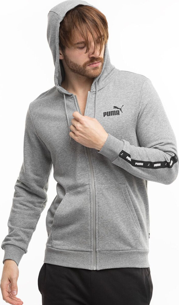 Pánská Mikina Puma Sportovní Rozepínací S Kapucí