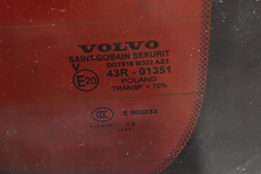 ABLAK far hátso VOLVO S90 2 II SEDAN 16-20