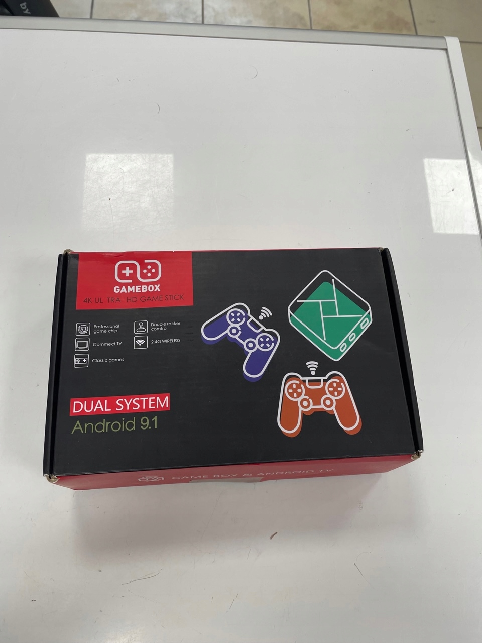 Nowy GAMEBOX G5 128GB konsola do gier i Android TV