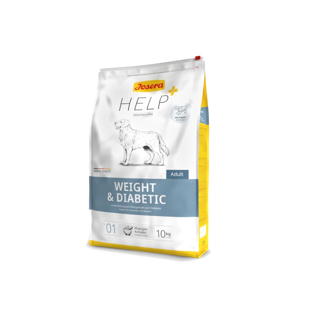 Levně Josera Help Dog Weight & Diabetic léčba podpora nadváhy a cukrovky 10 kg