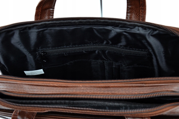 TORBA męska TECZKA NESESER AKTÓWKA LAPTOP DOKUMENT Wysokość 30 cm