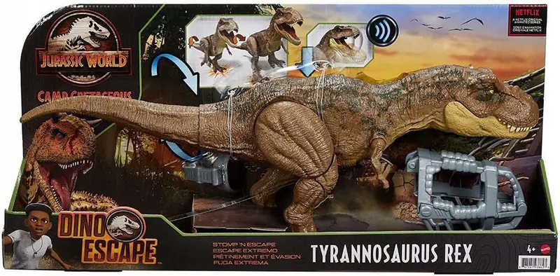 

Jurassic World Dinozaur T-rex Miażdżący Krok