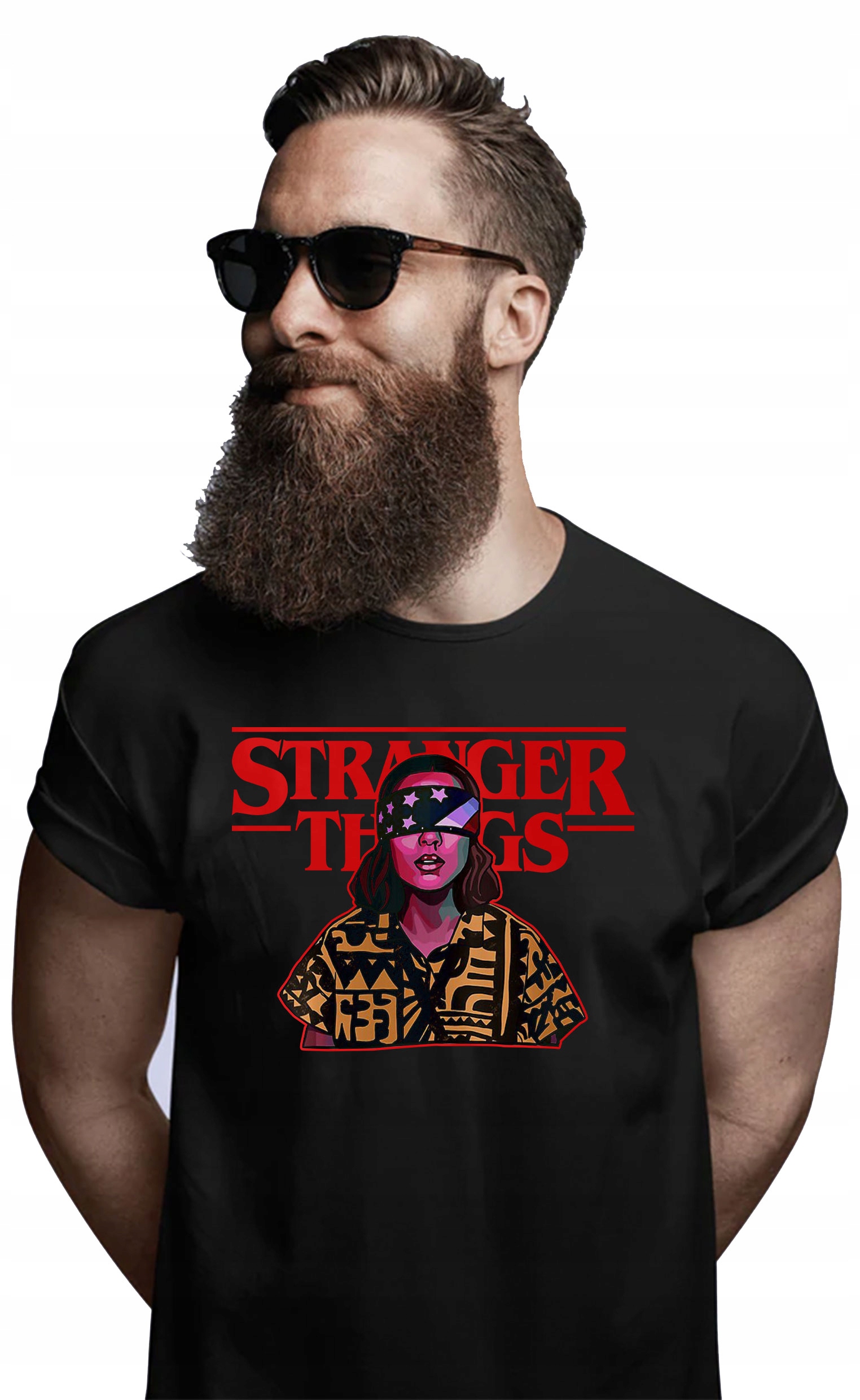 

Koszulka Męska Stranger Things Eleven S Y4