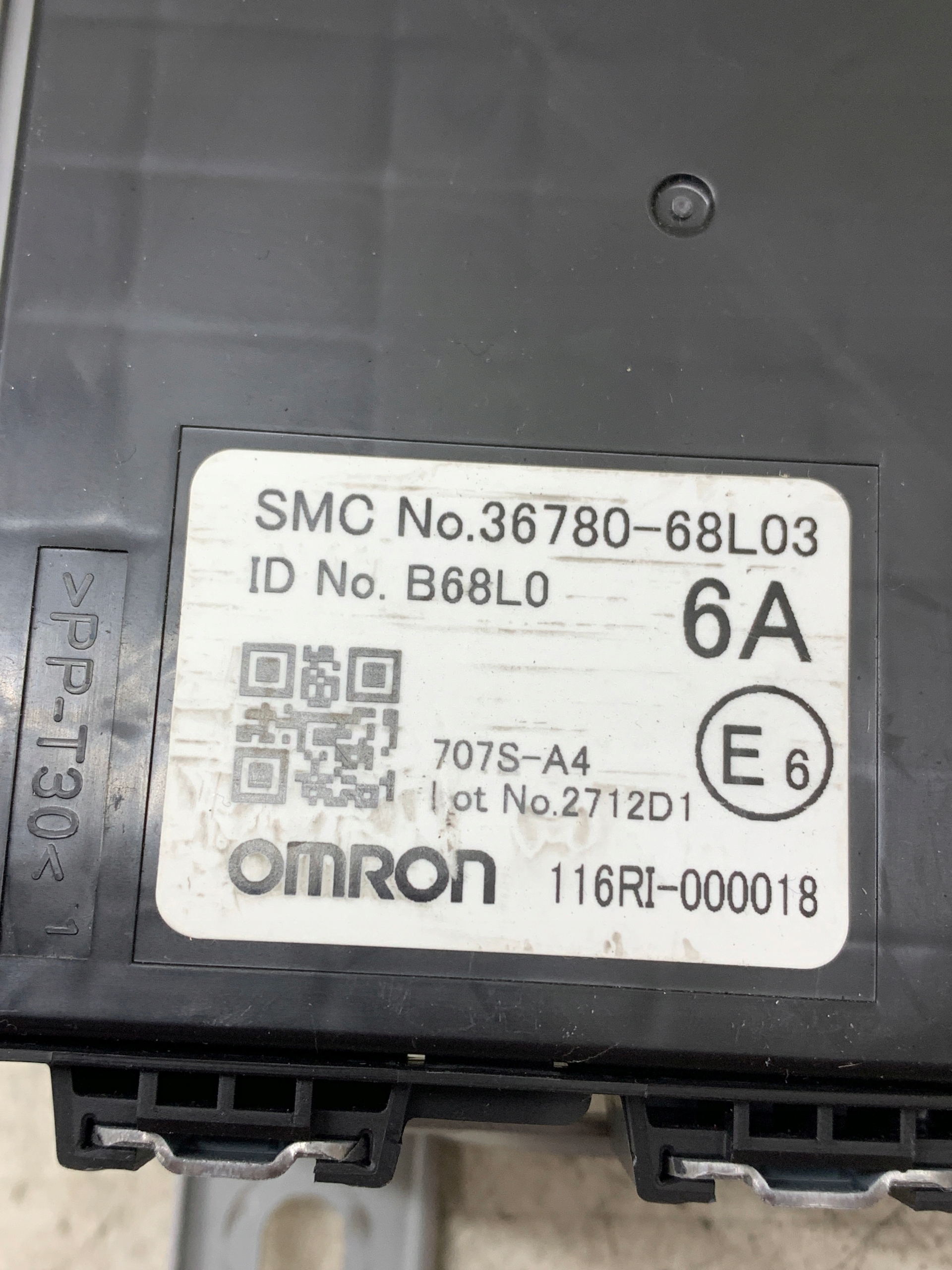 module control unit ECU 36780-68L03 SUZUKI SWIFT MK7 (2010-2013)
