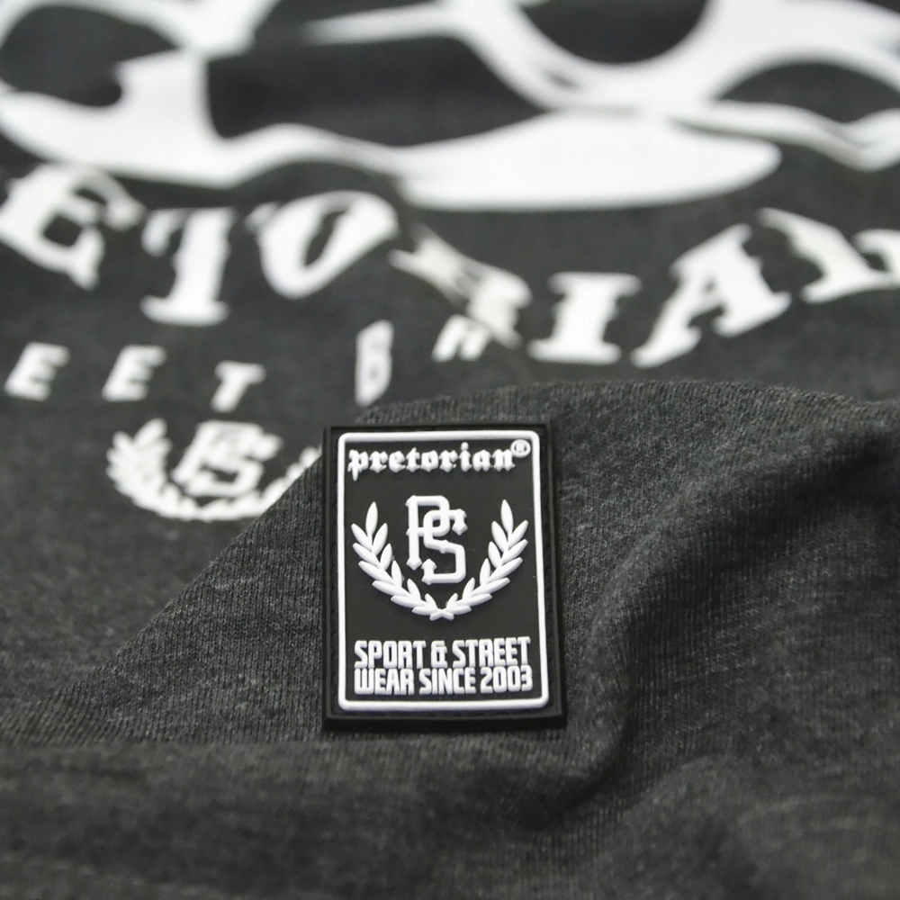 Koszulka męska T-shirt Pretorian Public Enemy r.XL Materiał dominujący bawełna