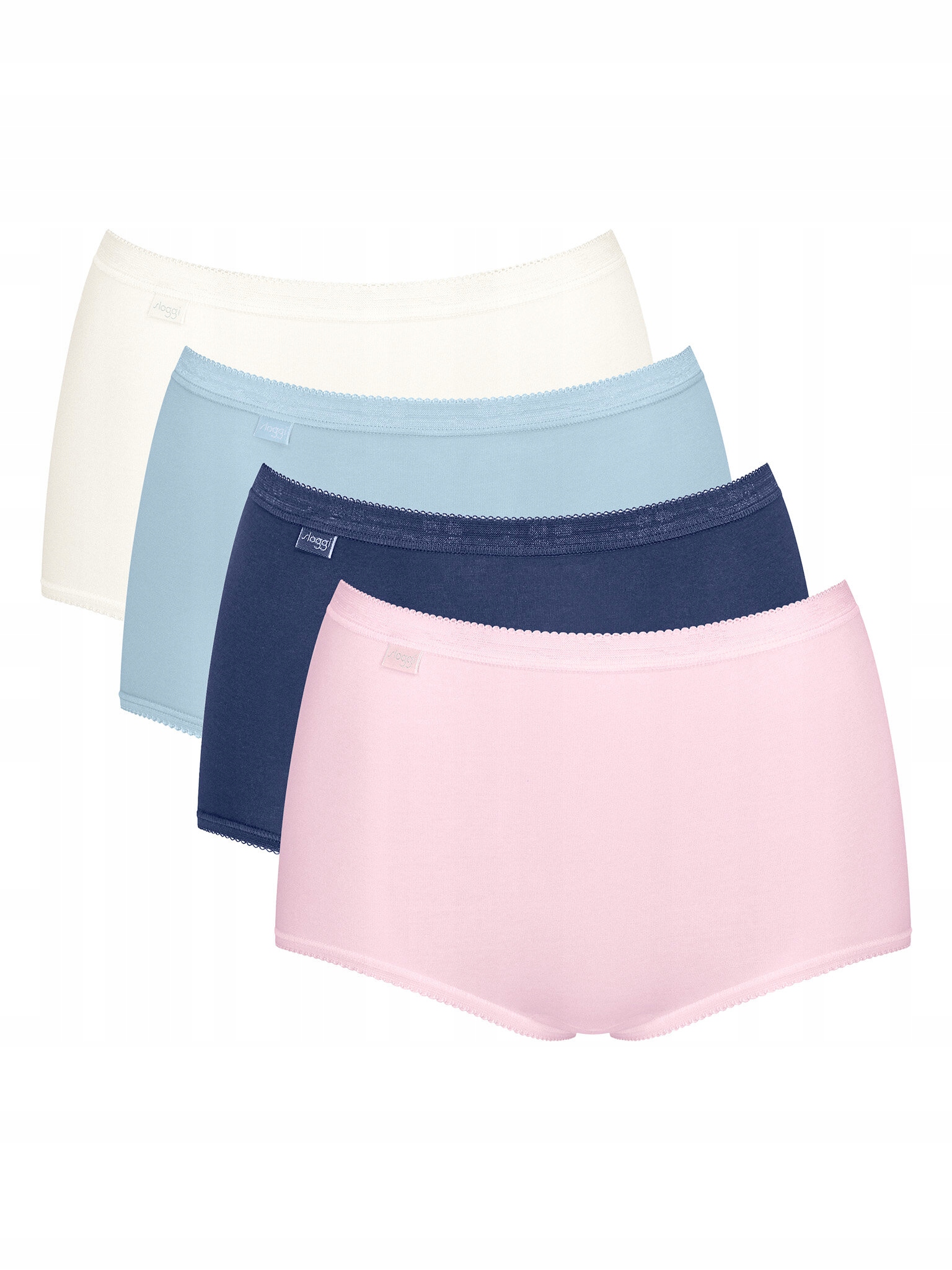 sloggi Damskie Komplet 4 par fig klasycznych SLOGGI-10103326 V019 Multiple