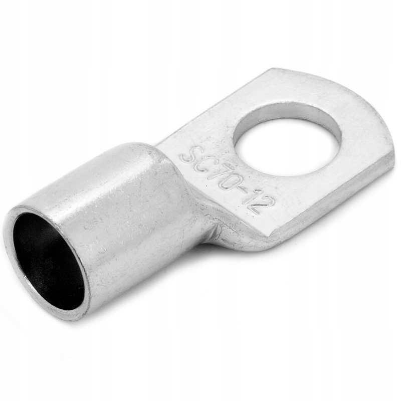 

Końcówka Kablowa Oczkowa Miedziana Cu 70mm2/M12