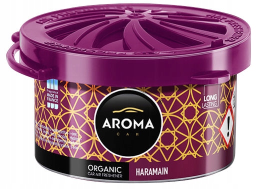 Zapach Aroma car Organic Haramain puszka
