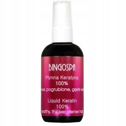 Bingospa Tekutý keratin 100% – zdravé, zesílené, husté vlasy 100 ml